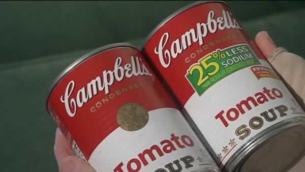 Comparison of Campbell's tomato soups